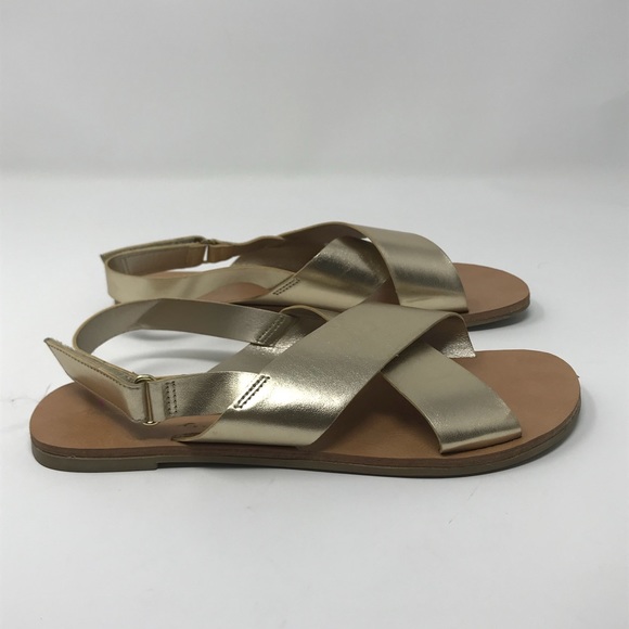 gold sandals payless